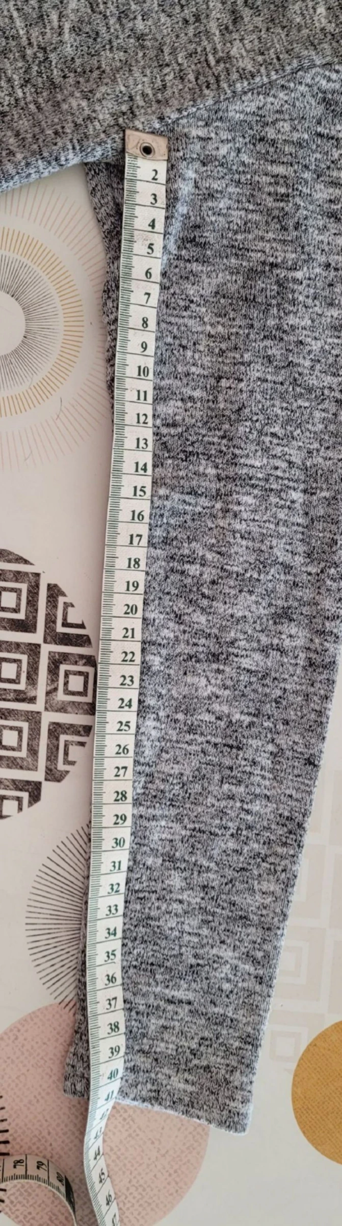 Bershka Suéter TS/TFr36 - Cinza Mesclado - Leve - Ombros Descobertos e Cai até o bumbum em OTB – photo 13